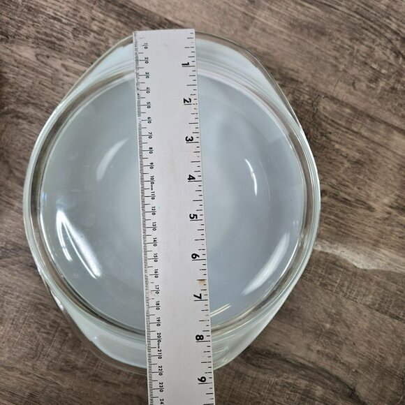 Vintage Pyrex Verde Avocado Green 2 Qt Round Casserole Baking Dish With Lid #024 - Picture 15 of 16